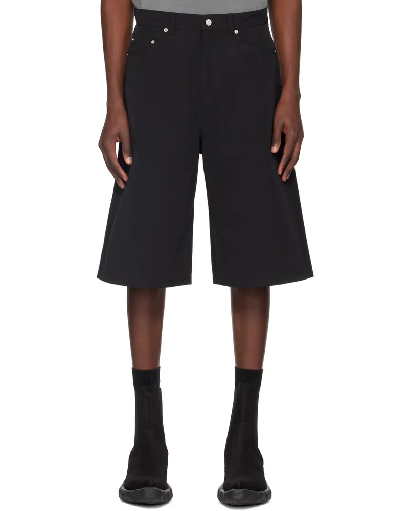 Camper Black Tech Shorts Black