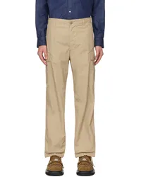 Beams Plus Beige Military Cargo Pants Beige20