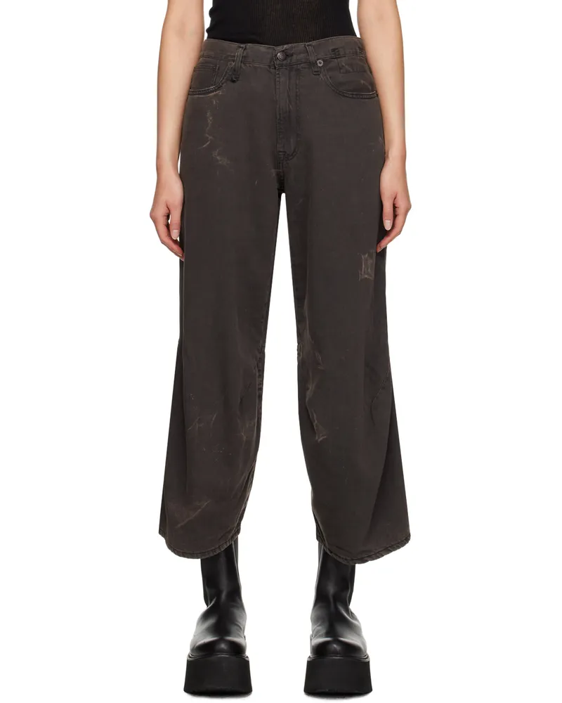 R13 Brown Tina Jeans Russel