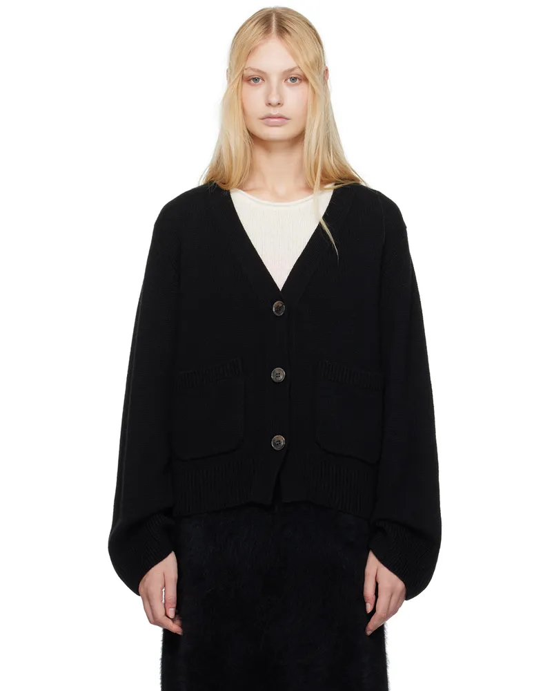 Lisa Yang Black Danni Cardigan Bl