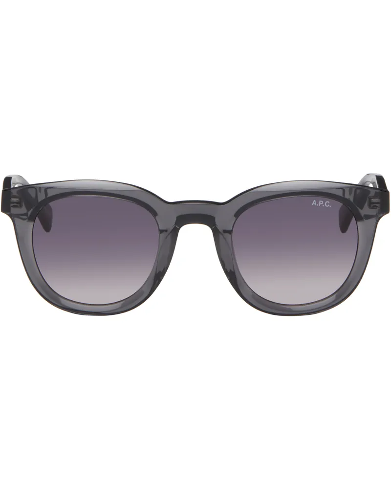 A.P.C. Gray Lou Sunglasses Lad