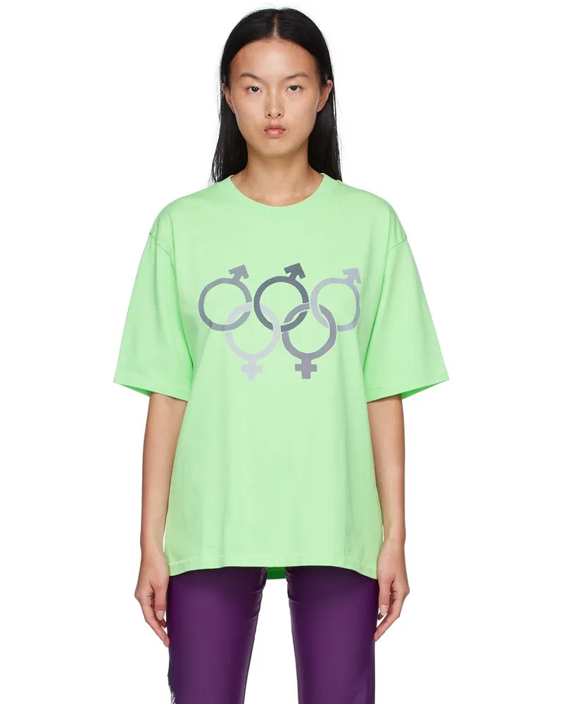 ERL Green Olympics Sex T-Shirt 2