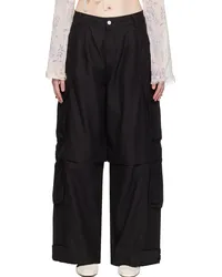 Holzweiler Black Ebbi Cargo Pants Black