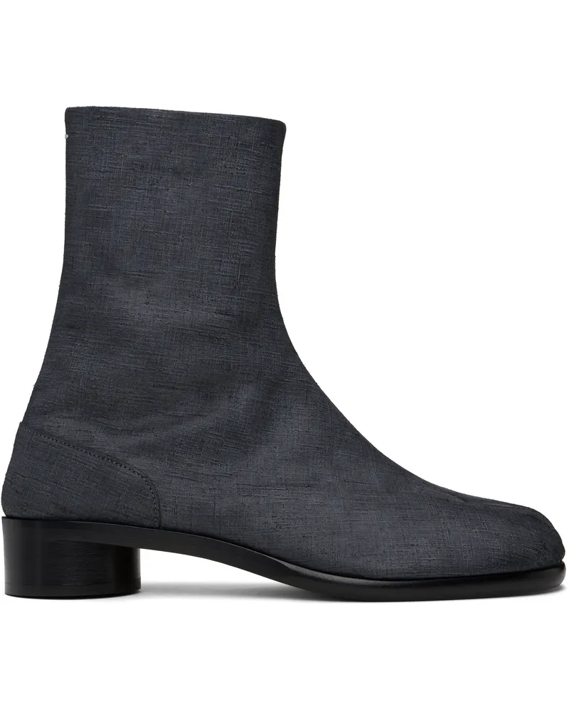 Maison Margiela Black Tabi Ankle Boots T8013