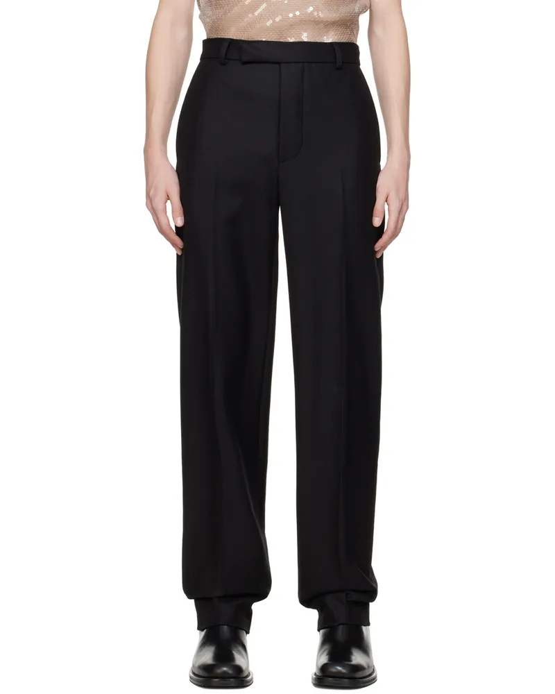 16ARLINGTON SSENSE Exclusive Black Maverick Trousers Black