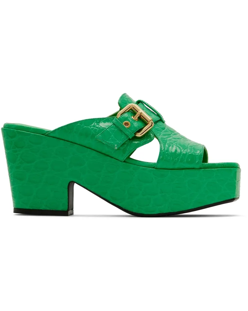 by FAR Green Lenka Heeled Sandals Super