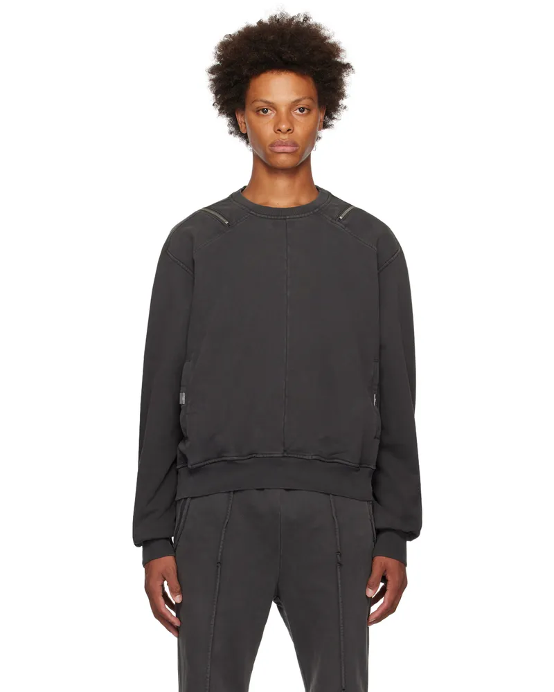 C2H4 Gray Streamline Sweatshirt Dark