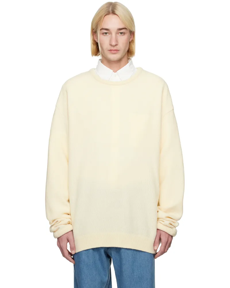 nanamica Off-White KODENSHI Wool Sweater Ec
