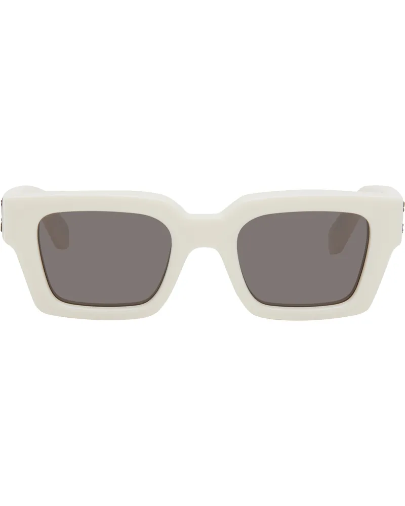 OFF-WHITE White Virgil Sunglasses White