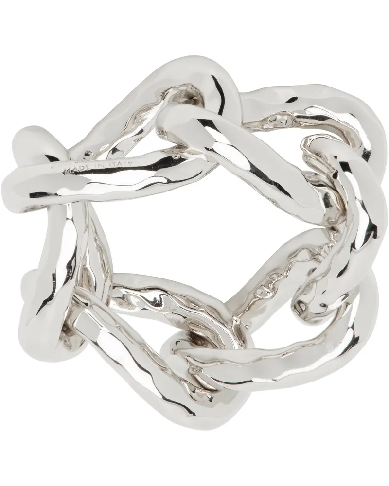 Jil Sander Silver Brass Ring 042