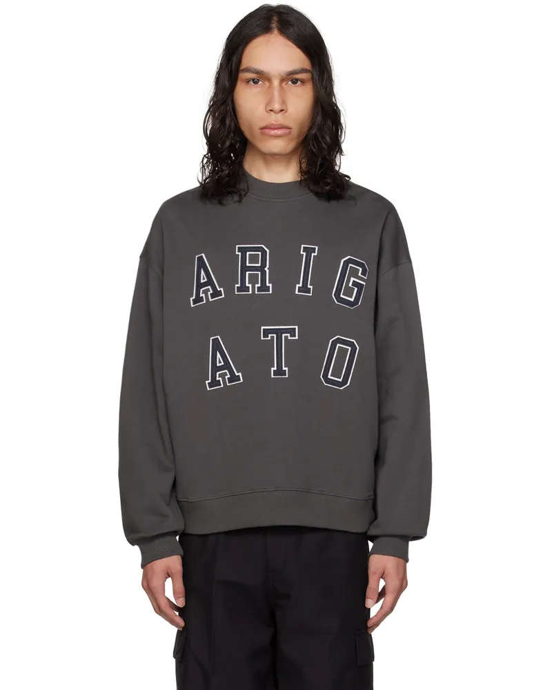 Axel Arigato Gray Legend Sweatshirt Faded