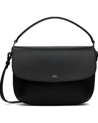 A.P.C. Black Mini Sarah Shoulder Bag Lzz