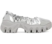 SSENSE Exclusive Silver Boccaccio II Ballerina Flats