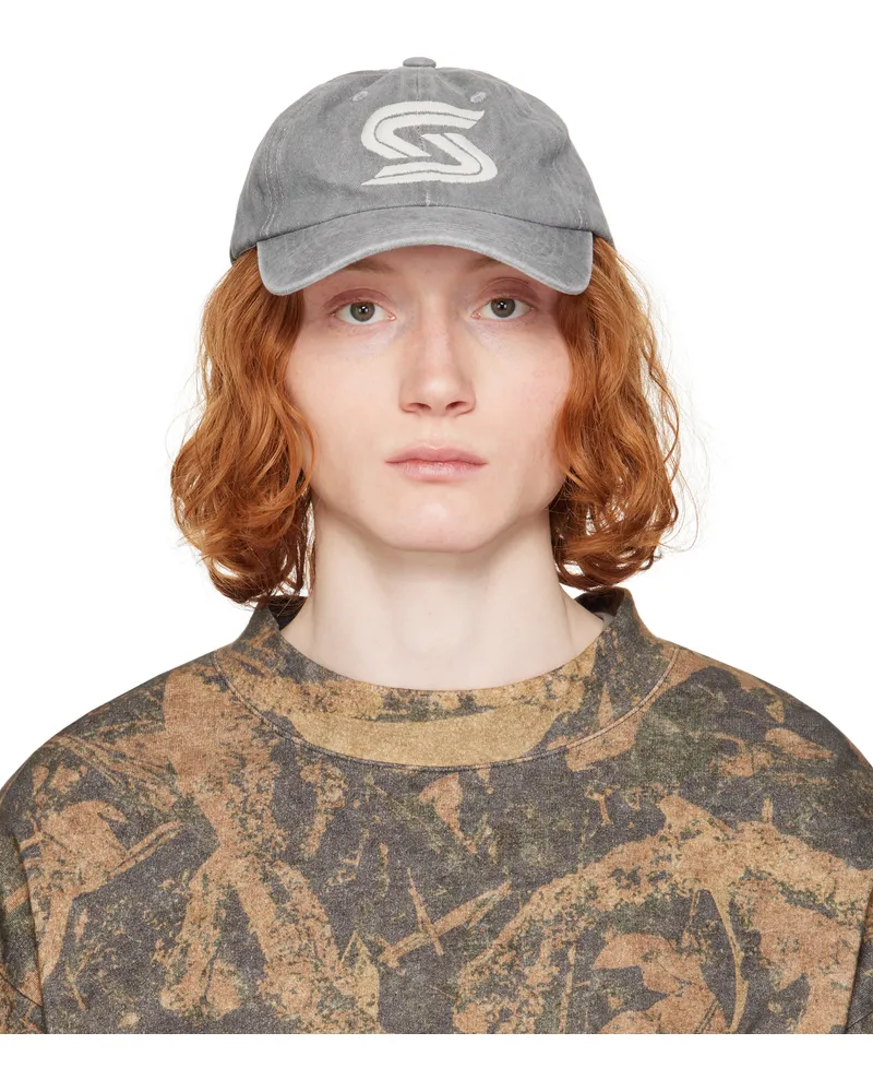 SERAPIS Gray Logo Cap Grey