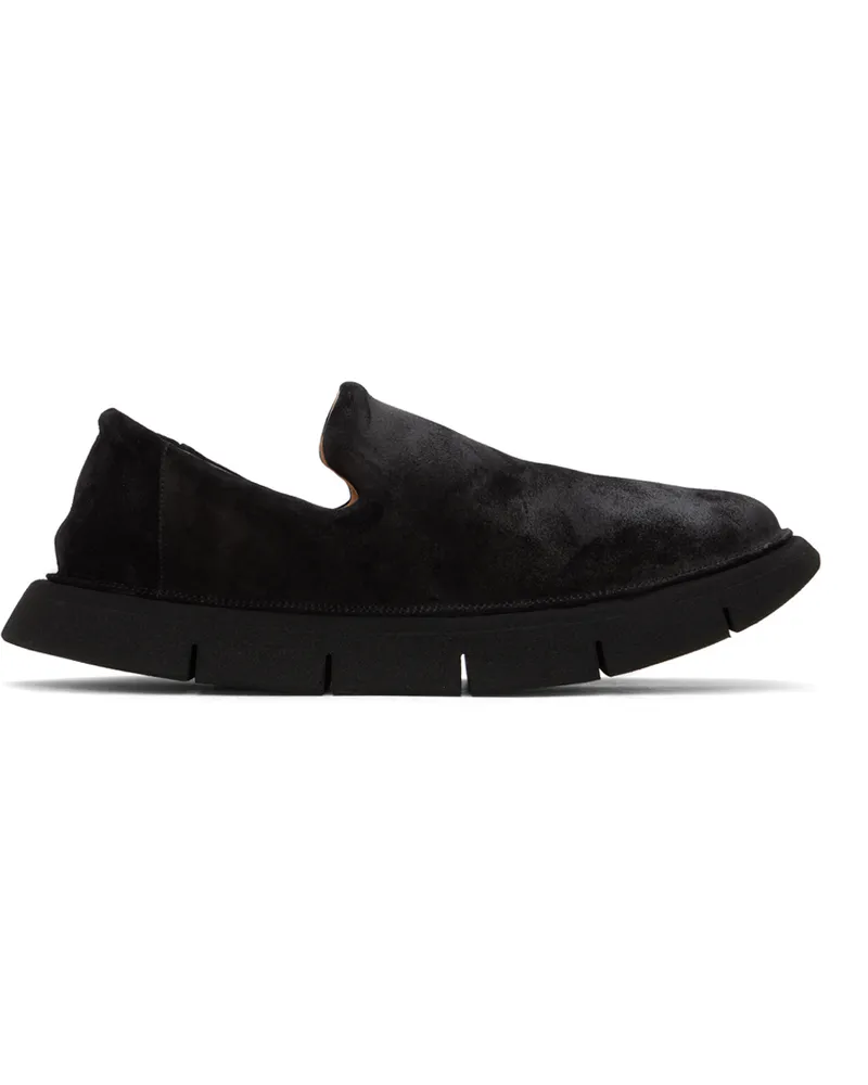 Marsèll Black Intagliata Slippers Nero