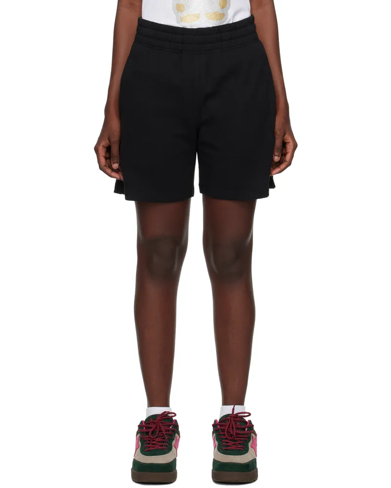 BAPE Black Ape Head One Point Shorts Black