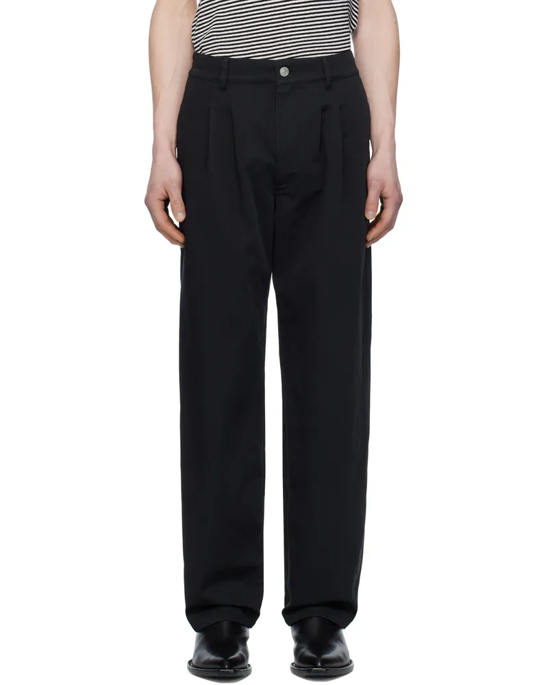 Isabel Marant Black Kostin Trousers Faded