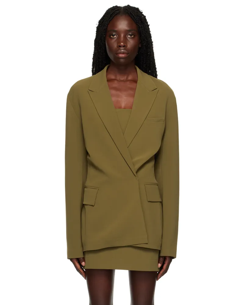 Paris Georgia Taupe Magda Blazer Caramel