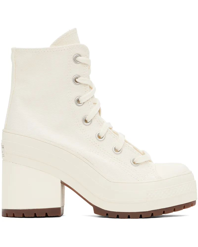 Converse Off-White Chuck 70 De Luxe Heels Egret