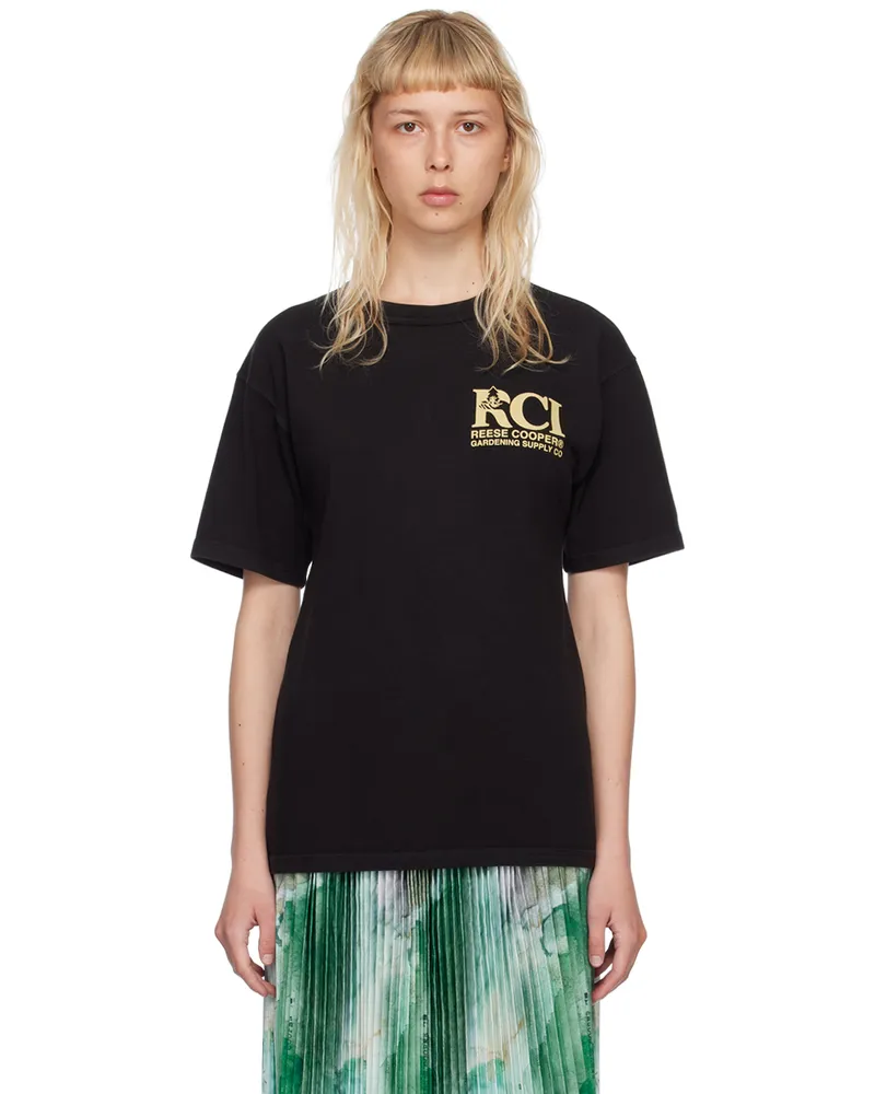 Reese Cooper Black Gardening T-Shirt Black