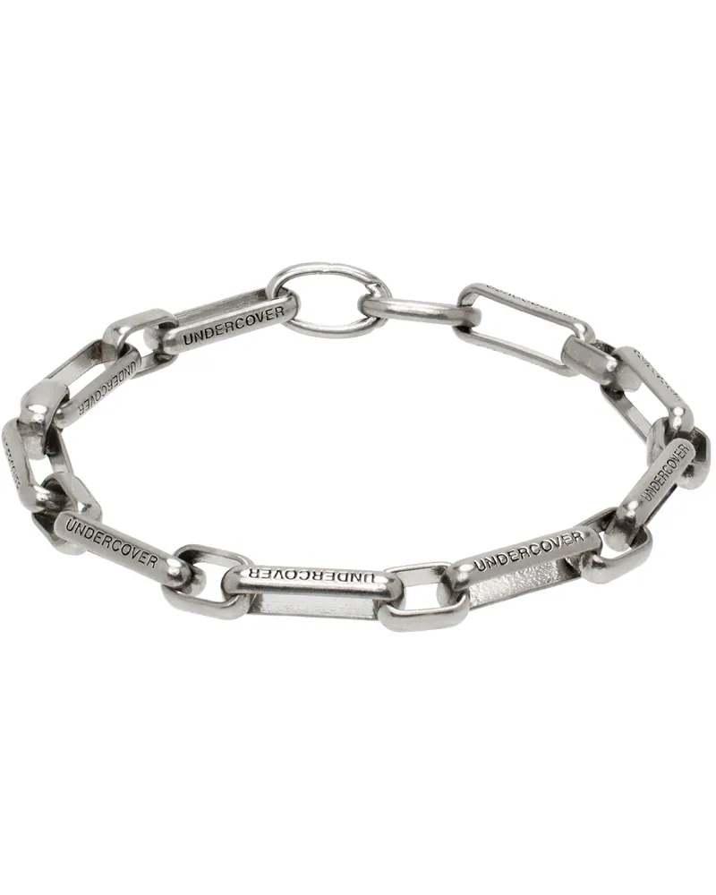 Undercover Silver Cable Chain Bracelet