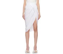 White Les Classiques 'La Jupe Saudade' Midi Skirt