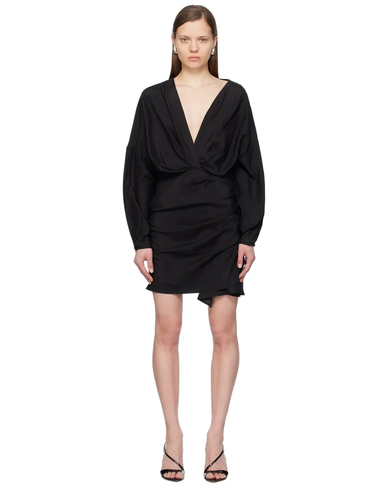 GAUGE81 Black Asuka Minidress Black