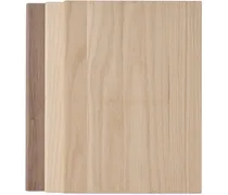 Wood Kn Book Cutting Board Set