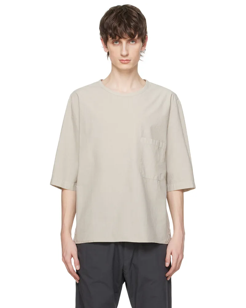 BARENA Taupe Corso Tendon T-Shirt 530