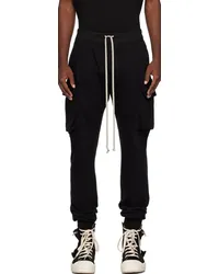 DRKSHDW by Rick Owens Black Mastodon Cut Cargo Pants Black