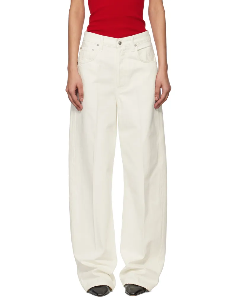 Citizens of humanity Off-White Ayla Baggy Jeans Pashmina