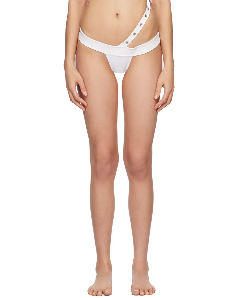 Poster Girl White Marilyn Bikini Bottoms Mr