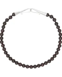 Sophie Buhai Brown Grecian Choker Garnet