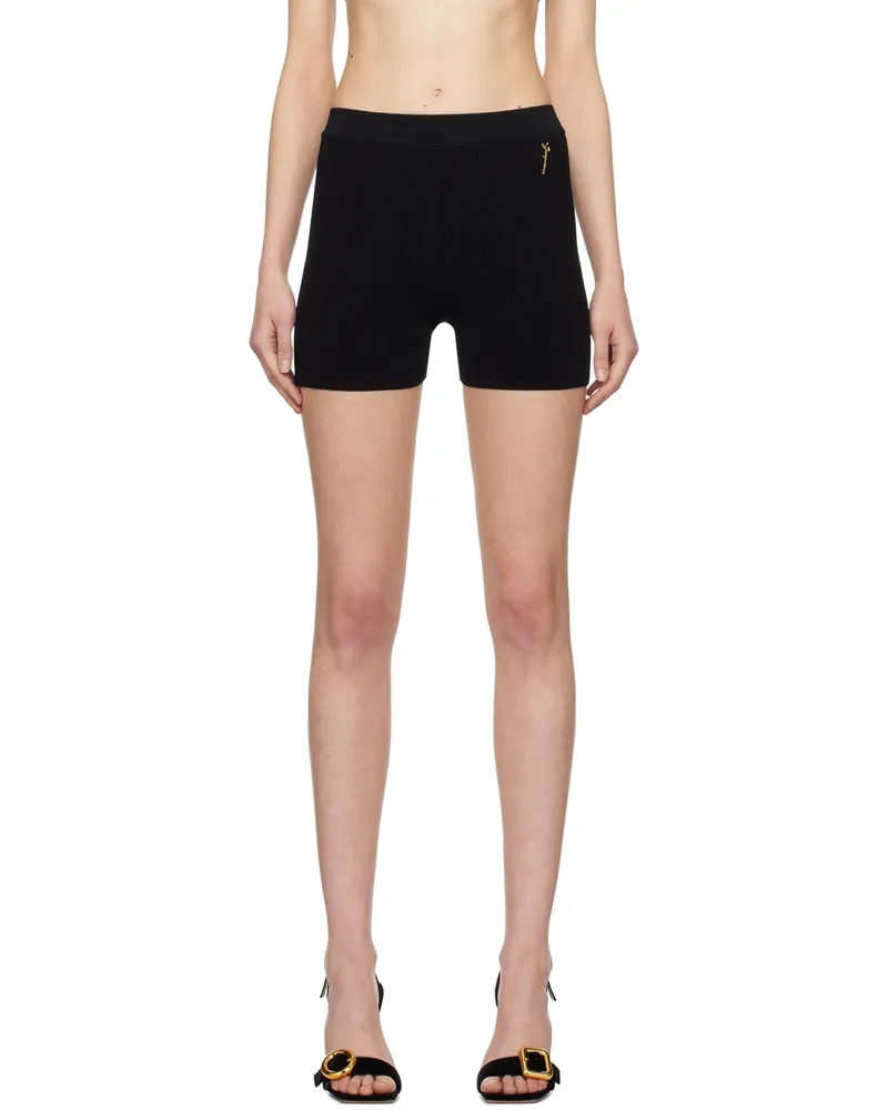Jacquemus Black Les Classiques 'Le Short Pralu' Shorts 990