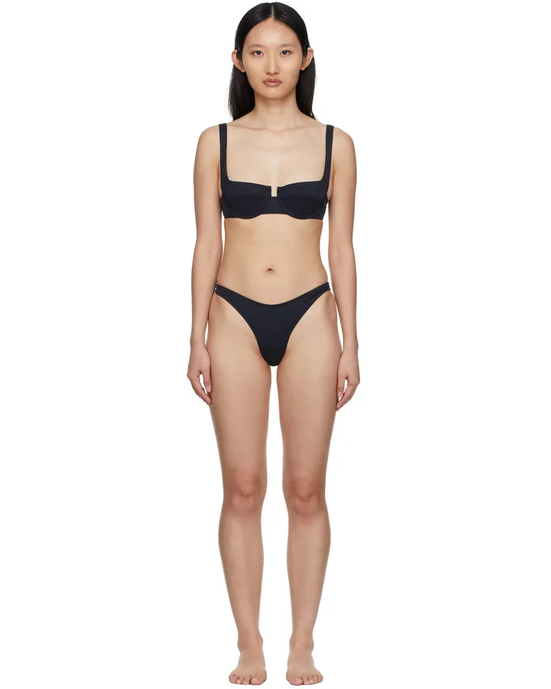 Reina Olga Black Brigitte Bikini Nero