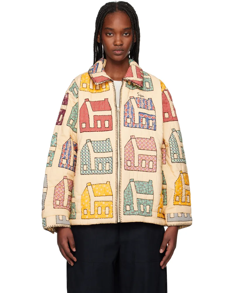 Sea Beige Anneliese Jacket Multi