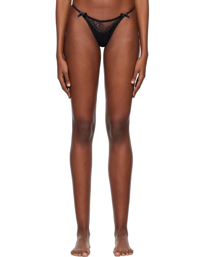 Agent Provocateur Black Moore Thong 001000