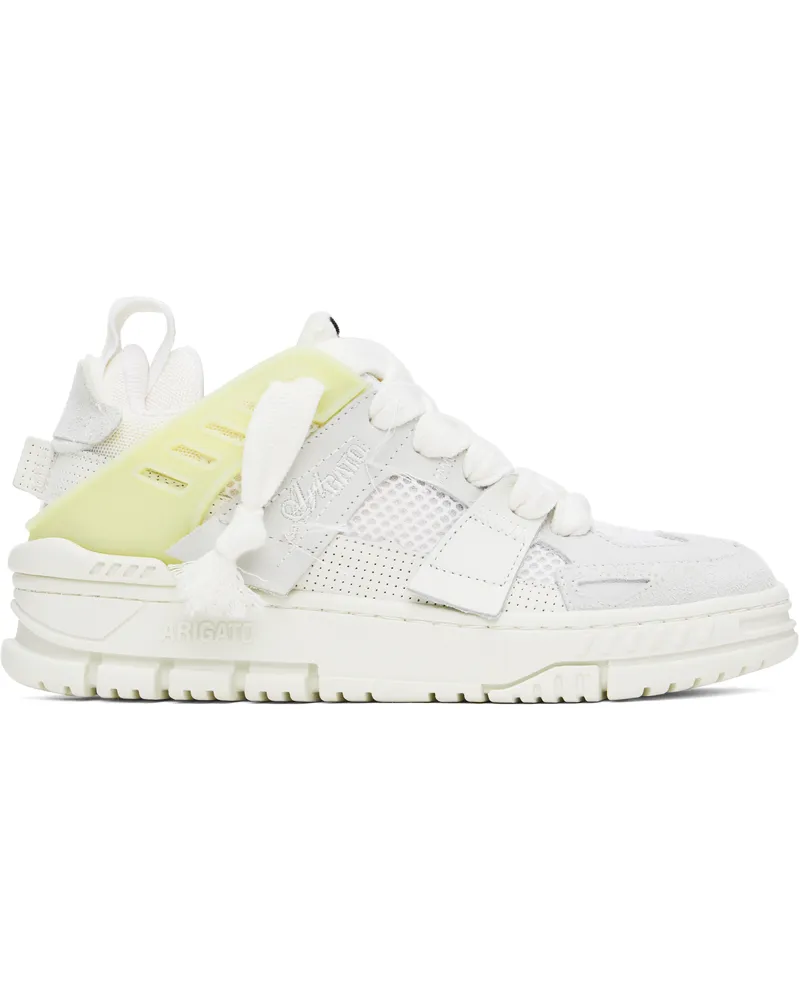 Axel Arigato White & Gray Area Patchwork Sneakers White