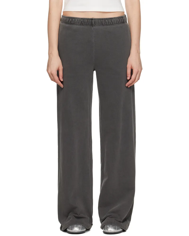 ksubi Gray Sott Origin Sweatpants Charcoal