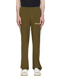 Palm Angels Khaki Performance Sweatpants Military