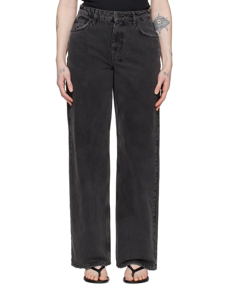 ksubi Black Low Rider Carpenter Jeans Black
