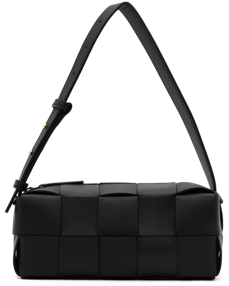 Bottega Veneta Black Brick Cassette Bag 8425