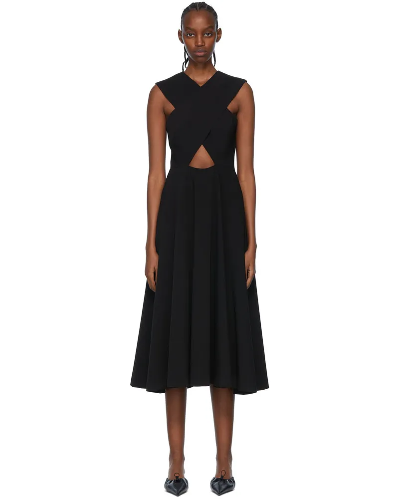 Rosetta Getty Black Polyester Dress Black