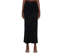 Black Sirene Maxi Skirt