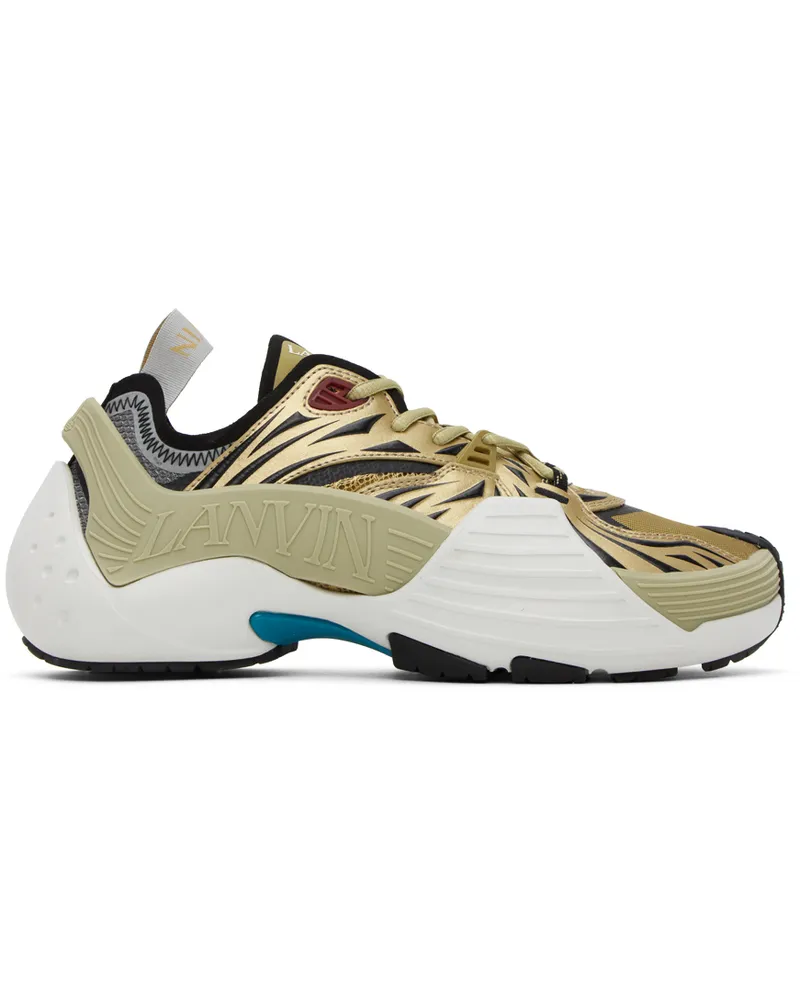 Lanvin Gold Flash-X Sneakers 02m6