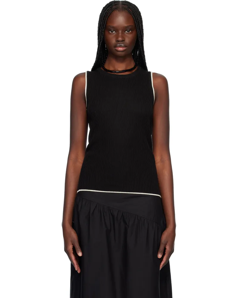 Soulland Black Eleen Tank Top Black