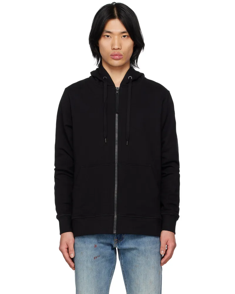 Canada Goose Black Huron Hoodie Black