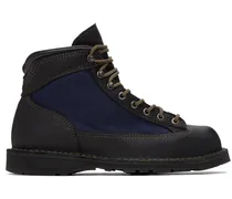 Black & Navy Ridge Boots