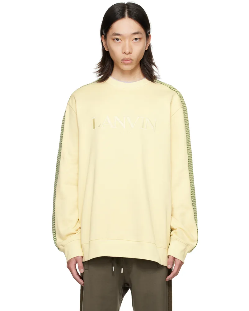 Lanvin Yellow Curb Side Sweatshirt 514