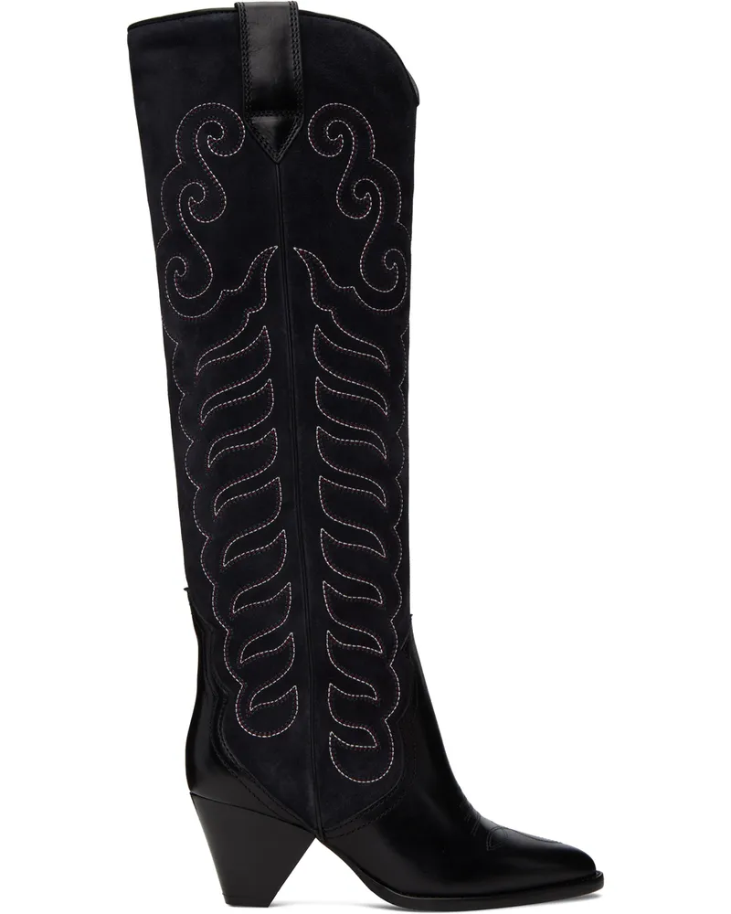 Isabel Marant Black Leila Boots Bkfk